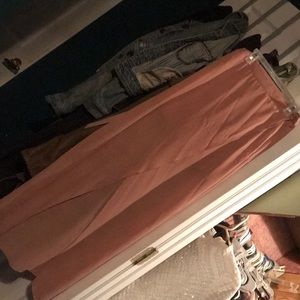 Tan peachy skirt